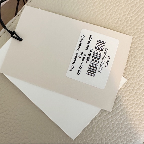 Cuyana Bags Cuyana New Top Handle Crossbody Bag In Ecru Purse